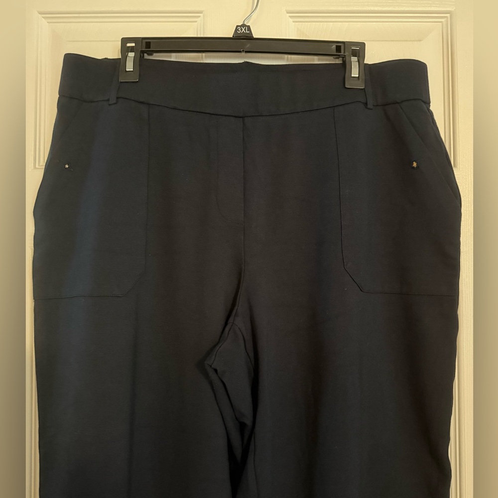 Jones New York Navy Tailored Trousers